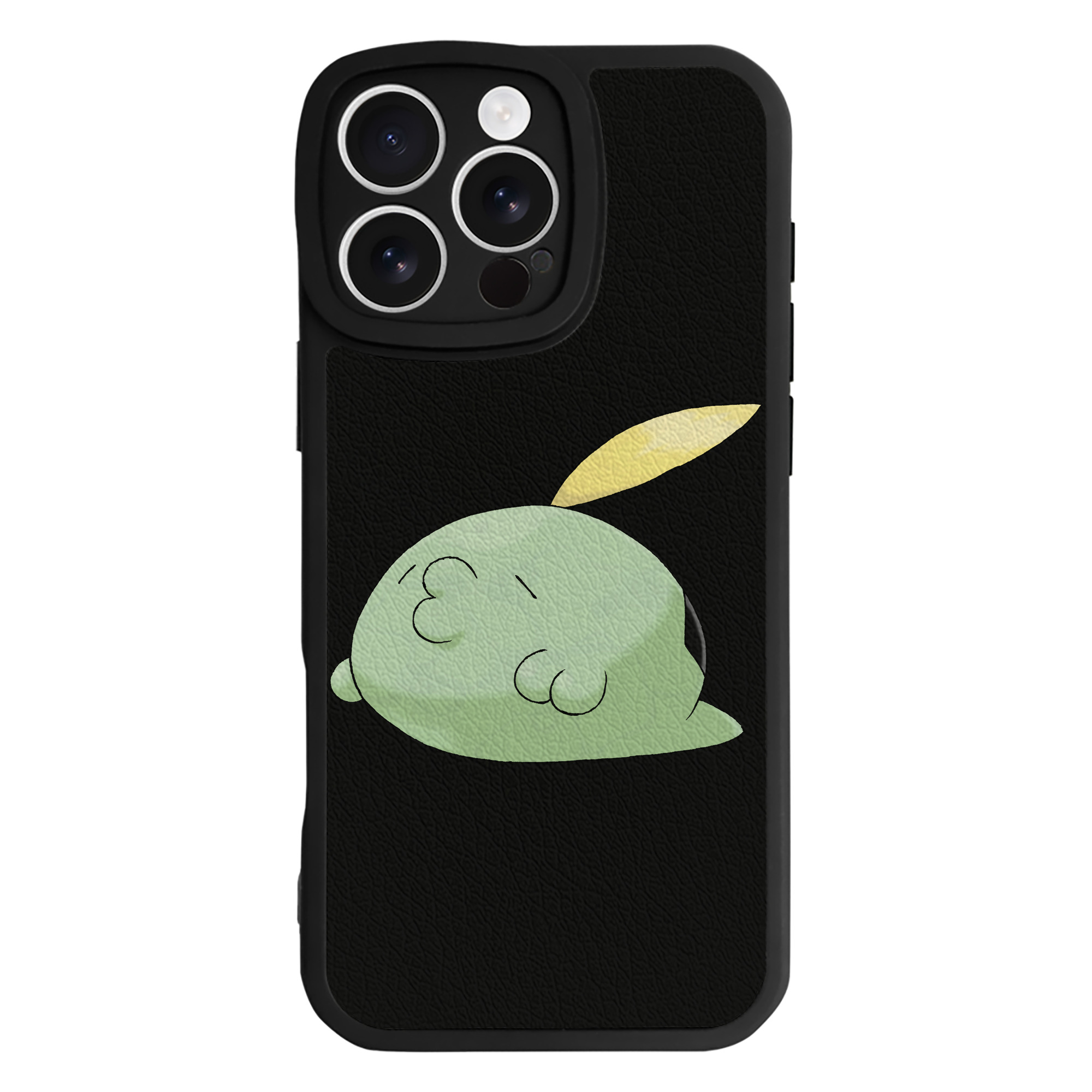 （画像用） ポケットモンスター Pokémon 【iPhone 16シリーズ対応】シリコンスマホケース（レザー調） 材質：シリコン